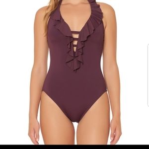 One piece bathing suit Bleu Rod Beattie